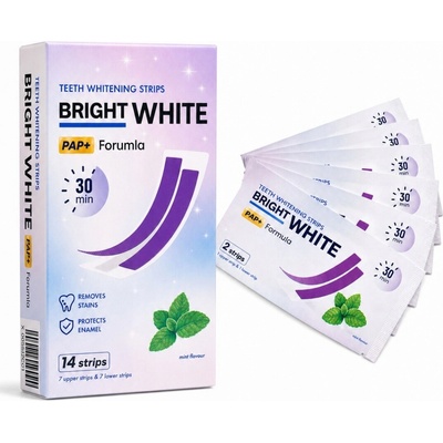 Bright White Bělicí pásky 28 ks 14 sáčků