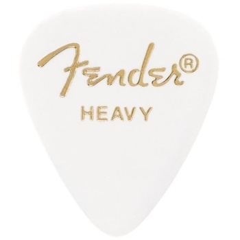 Fender 351 Shape Classic Celluloids White Перце за китара (1980351580KUS)
