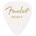 Fender 351 Shape Classic Celluloids White Перце за китара (1980351580KUS)