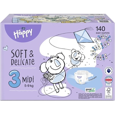 Bella Baby Happy Midi Box 2 x 70 ks
