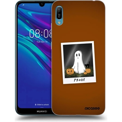 Picasee silikonový průhledný obal pro Huawei Y6 2019 - Proof 2