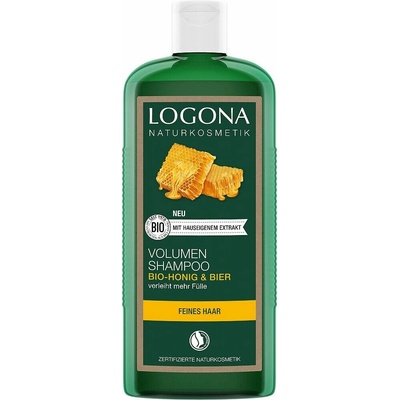 Logona Šampon na objem med a pivo 250ml
