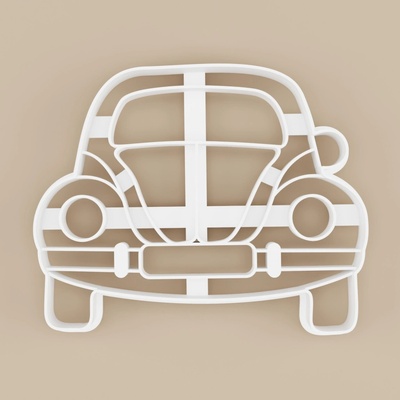 Formička - Auto Volkswagen Chrobák - S naznačením