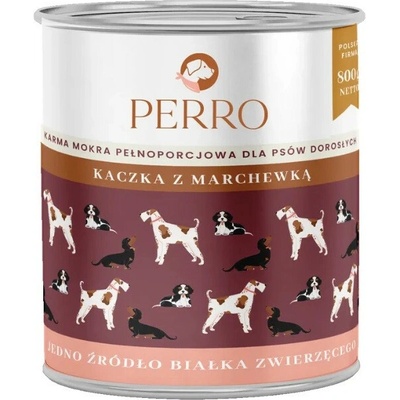 Perro Duck with carrot 800 g