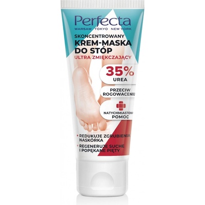 Perfecta, Ultra zvláčňujúci koncentrovaný krém-maska na nohy s 35% ureou 80 ml