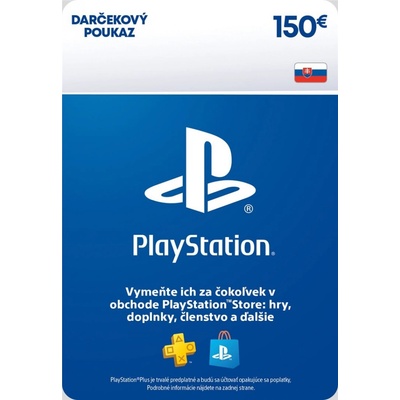 PlayStation Store Dárková karta 150 €