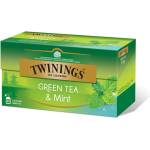 TWININGS Зелен с Мента 25 x 1.5g