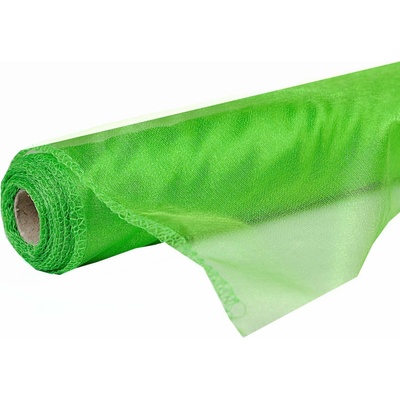 Storex Organza dekorační 45536/5133 zelená, šíře 12cm, návin 9m