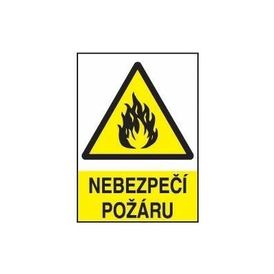 Nebezpečí požáru, Fólie A4