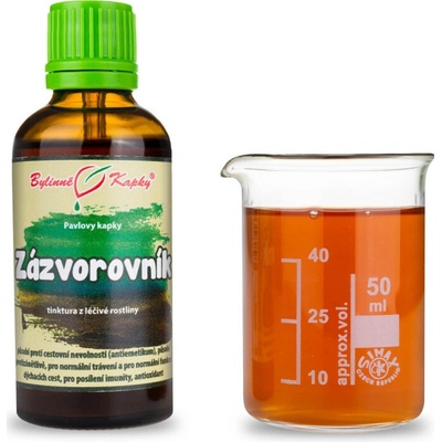 Ďumbier lekársky kvapky tinktúra 50 ml