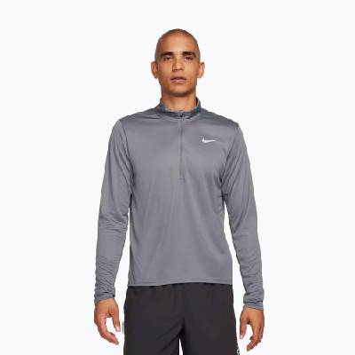 Мъжки суитшърт за бягане Nike Pacer Dri-Fit 1/2 Zip grey