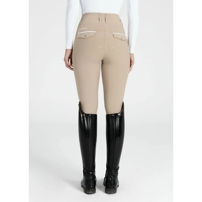 Maximilian Equestrian Pro Riding Leggings Beige