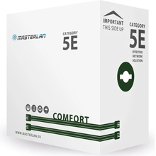 Masterlan UTP5E24-MSC UTP drát Cat5e, PVC, 24AWG, 305m