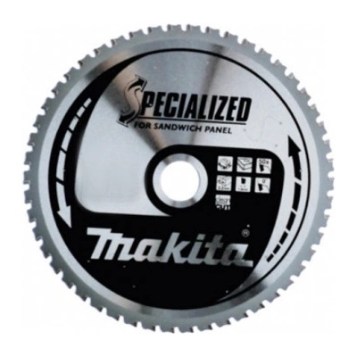 Makita Диск циркулярен за рязане Makita на сандвич панели с HM пластини 355 мм, 30 мм, 2.2 мм, 80 z, Specialized-B-33607