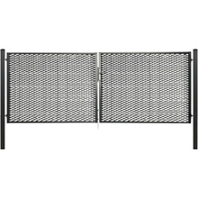 Dvojkrídlová brána ELMAR 400 × 150 cm z ťahokovu