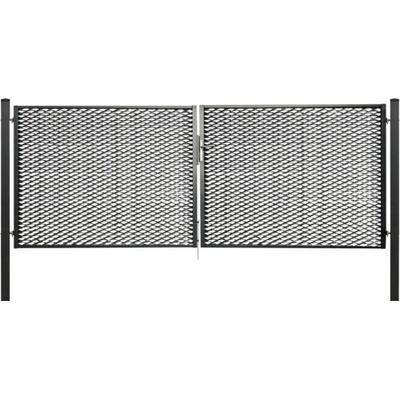 Dvojkrídlová brána ELMAR 400 × 150 cm z ťahokovu