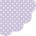 PAW servítky dots violet 32cm