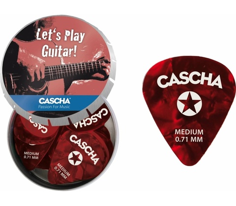 Cascha Guitar Pick Set Box Medium