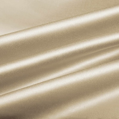 Látka polyesterový satén LUX-054 Latte - šířka 150 cm