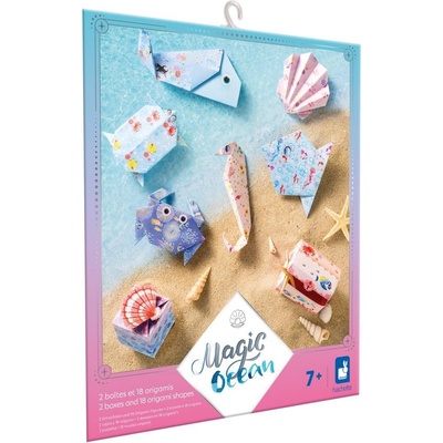 Janod Atelier Sada Mini Origami papírové skládačky Magický oceán od 7 let