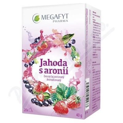 MEGA Jahoda s aronií 20 x 2 g