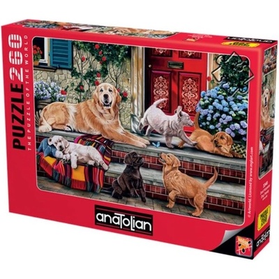 Anatolian Пъзел Anatolian от 260 части - Семейство кучета (P3340)