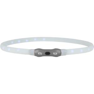 Mountain Paws Rechargeable Dog Collar Light Цвят: бял
