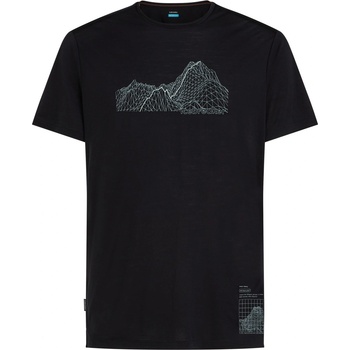 Icebreaker Merino Blend 125 Cool-Lite Sphere SS Tee Beta Размер: M / Цвят: черен