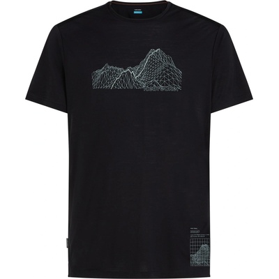 Icebreaker Merino Blend 125 Cool-Lite Sphere SS Tee Beta Размер: M / Цвят: черен