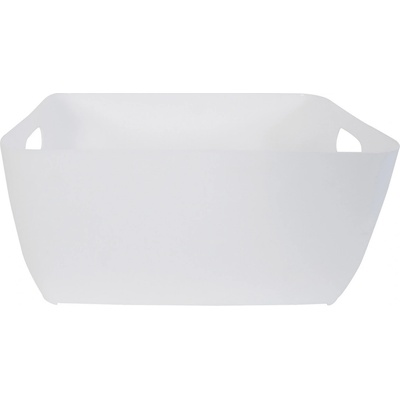Spirella velký úložný box STORE, bílý, plast, 28 x 21 x 13 cm 40_07511