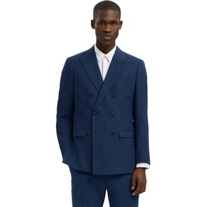 SELECTED Сако Selected Slim-Oasis Sun blazer - Blue (Dark Navy)