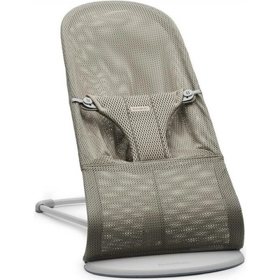 BABYBJORN Hojdačka Ležadlo BLISS MESH Grey Beige