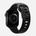 Tech-Protect Силиконова каишка за Apple Watch 42мм, 44мм, 45мм, 46мм, Ultra, Ultra 2 49мм - Tech-Protect Iconband Line Silicone Sport Band (черен) (THP2013)