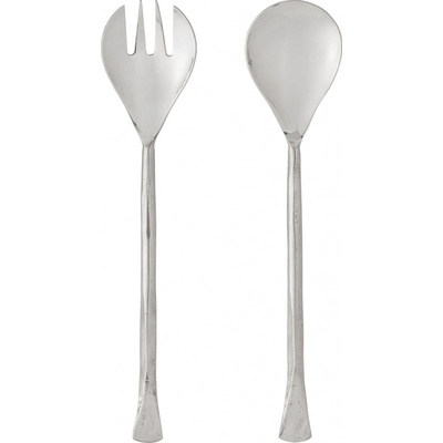 Bloomingville Salátový příbor Kinnie Silver stříbrná barva kov