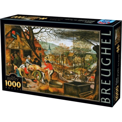D-Toys Pieter Bruegel Podzim 1000 dílků