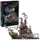 CubicFun 3D puzzle Pirátsky prístav Tortuga 218 ks