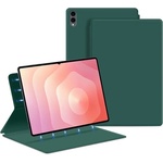 Gigapack Samsung Tab S11 Ultra 5G GIGAPACK Tok стоящ, с кожен ефект, активен FLIP, държач за настолен компютър, ОБОРУДВАН GP-177296 (GP-177296)
