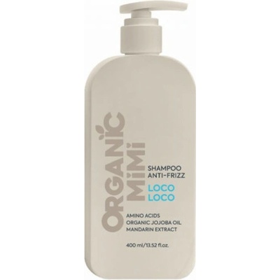 Organic Mimi Organic Mimi: Šampón proti krepovateniu vlasov Loco Loco 400 ml