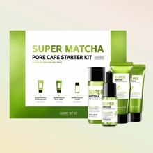 Some By Mi Super Matcha Pore Care tonikum 30 ml + sérum 10 ml + maska 42 g + čisticí gel 42 ml dárková sada