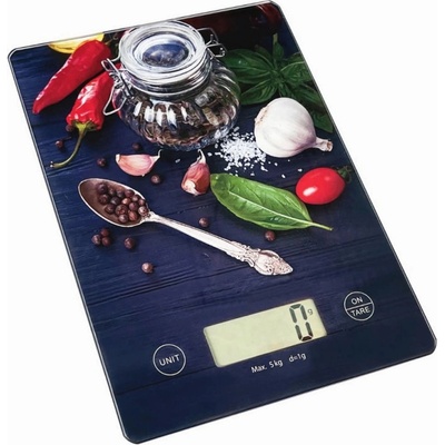 Voltz Кухненски кантар Oliver Voltz OV51651KD, дигитален, до 5 kg капацитет, LCD екран (OV51651KD Peppers)