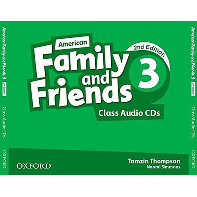 Family and Friends American English Edition Second Edition 3 Class Audio CDs /3/