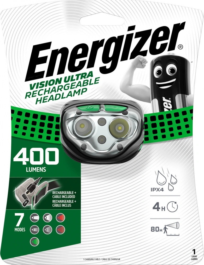 Energizer Vision Rechargeable Headlight