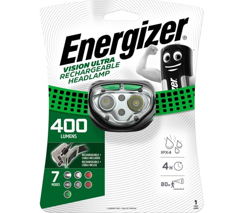 Energizer Vision Rechargeable Headlight