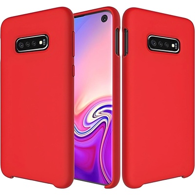 Samsung Калъф Silicone Case за Samsung Galaxy S10 - Червен KP10988