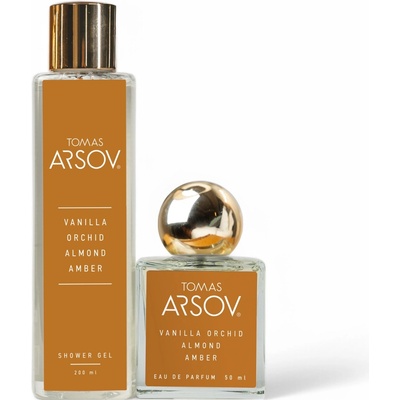 Tomas Arsov Vanilla orchid almond amber EDP 50 ml + sprchový gél 200 ml