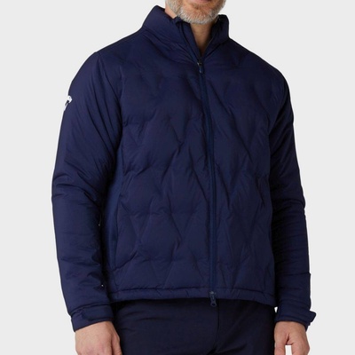 Callaway pánska bunda Golf CHEV WELDED QUILTED jacket navy