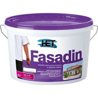 HET Fasadin 3 kg biela matná