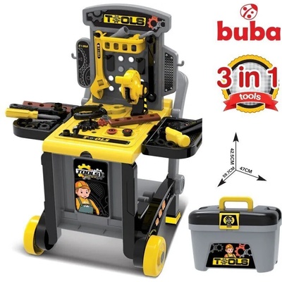 Buba Детска работилница с инструменти Buba 008-928, Deluxe tool set, Куфар