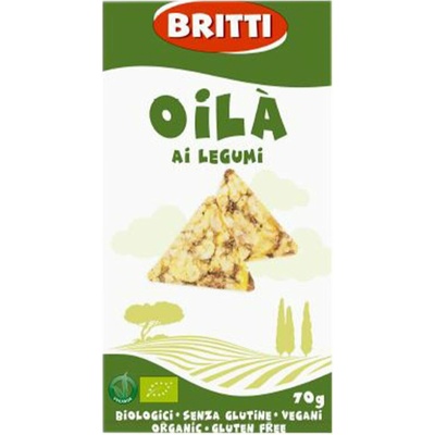 Britti bio strukovinový mini chlebíky 70 g