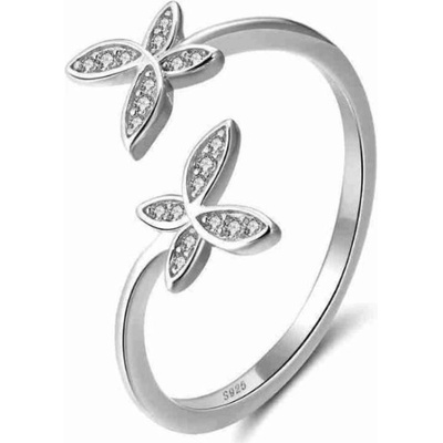 Majya Stříbrný nastavitelný prsten FIAMMA 11250